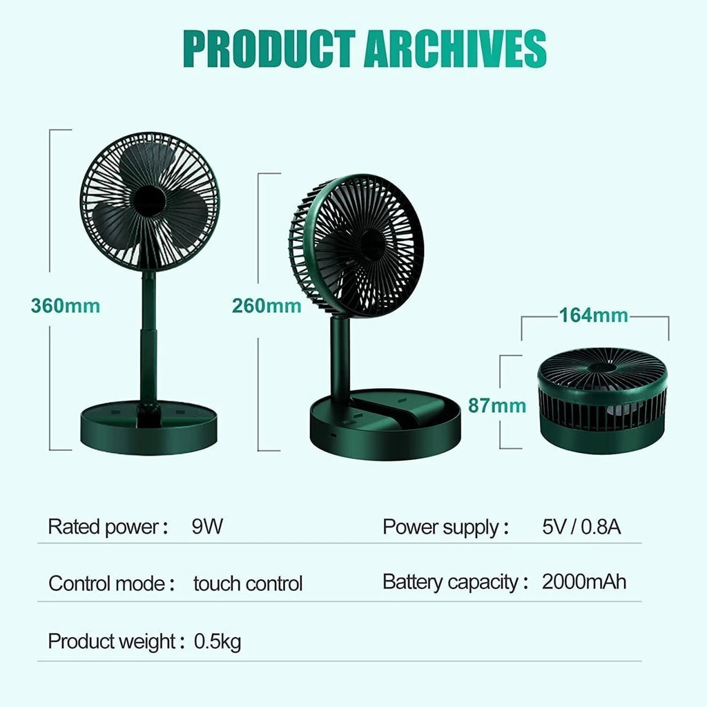 Turbo Breeze Portable Fan