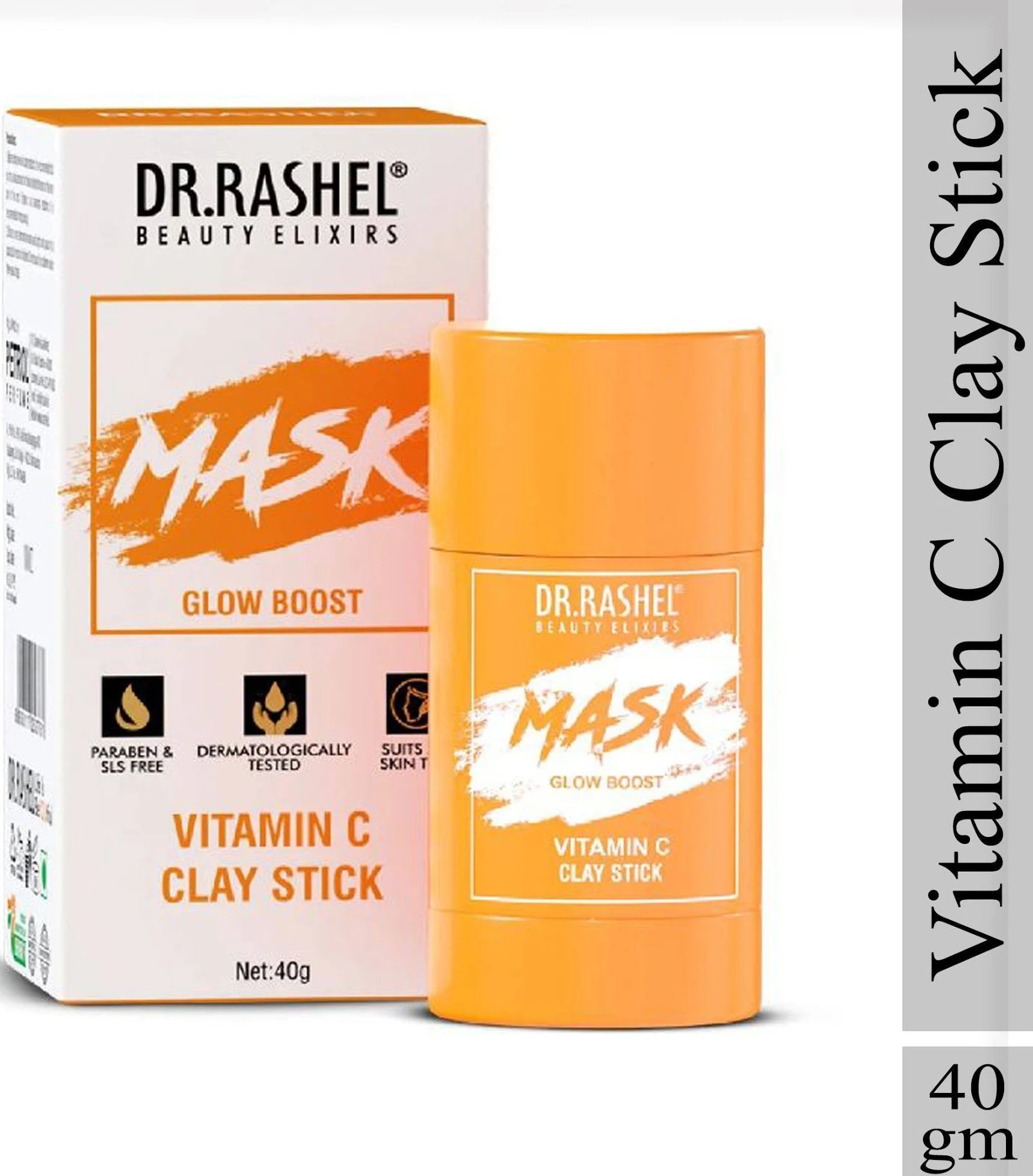 Vitamin C Clay Stick Mask For Women & Men