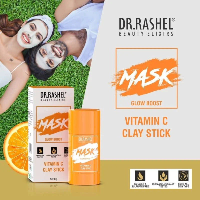 Vitamin C Clay Stick Mask For Women & Men